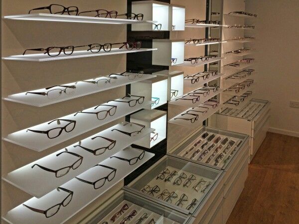 Eyeglass frame collection at Shine Eye Clinic
